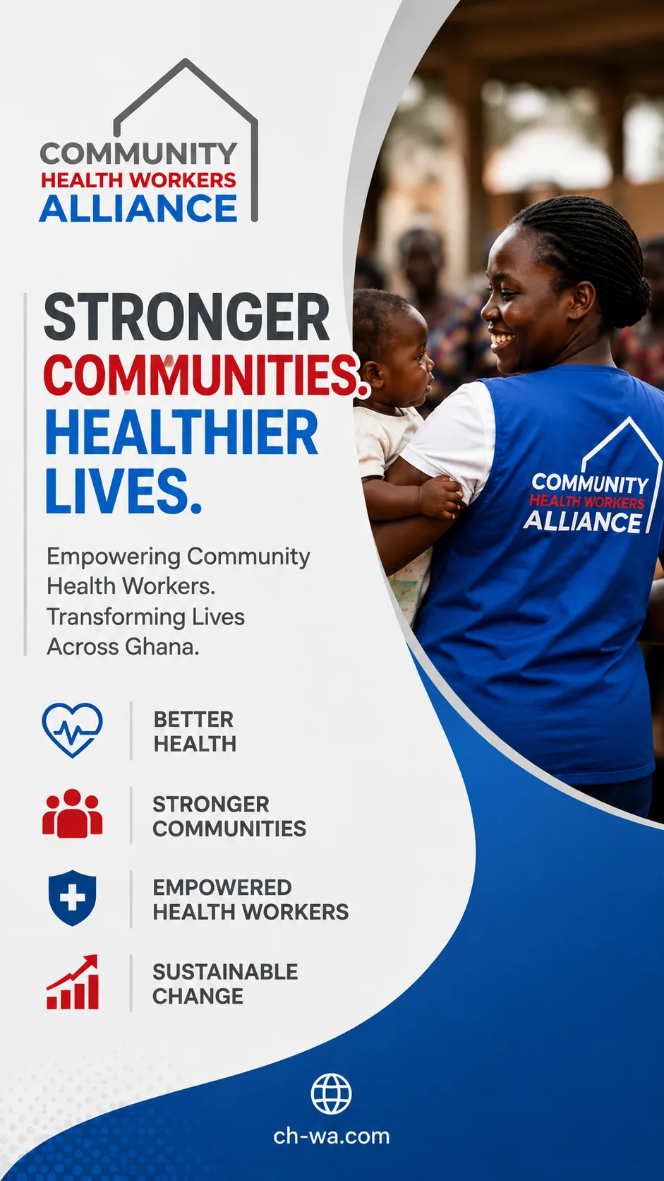 Community Health Workers Alliance (CHWA) – non-profit brand identity by Theios Creative